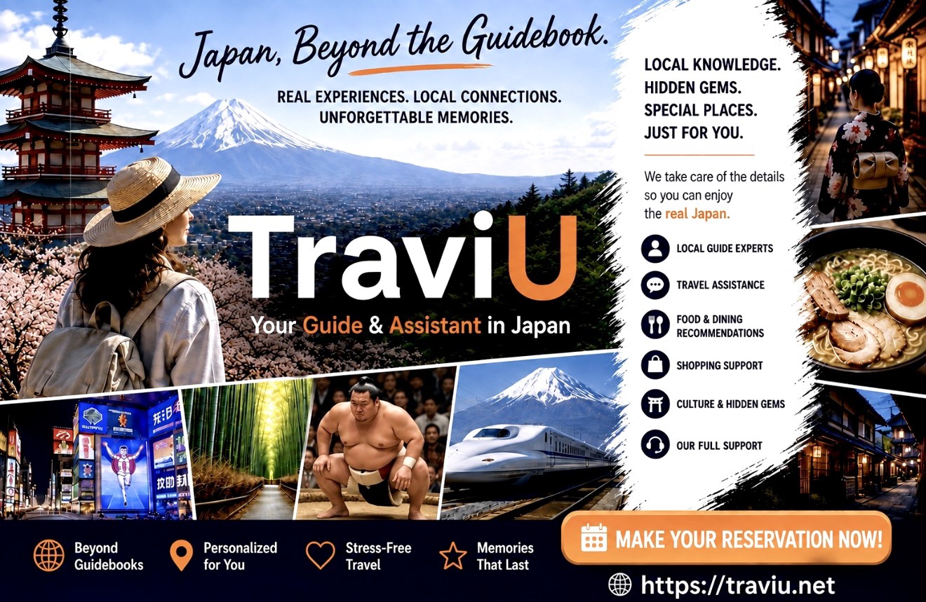 Discover the real Japan with local support.